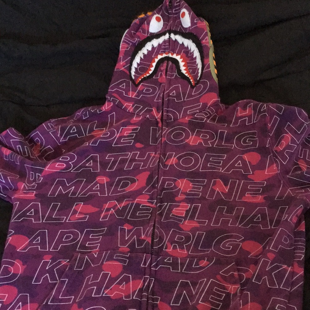 Purple Bape Jacket